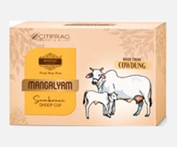 Mangalyam Cow Dung Dhoop Cups Mangalyam Cow Dung Dhoop Cups