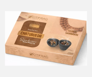 Chaturuveda Herbal dhoop cup